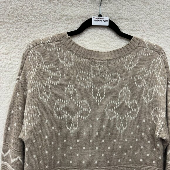 Medium - THAKOON - Wool Fair Isle Intarsia Sweater Rent the Runway $250 msrp - Picture 13 of 14